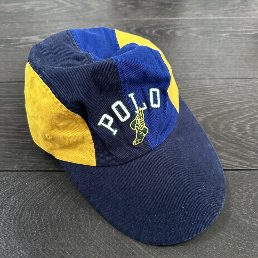 Polo Ralph Lauren Long Bill POLO P-Wing Twill Four-Panel Cap NWT Men’s L/XL